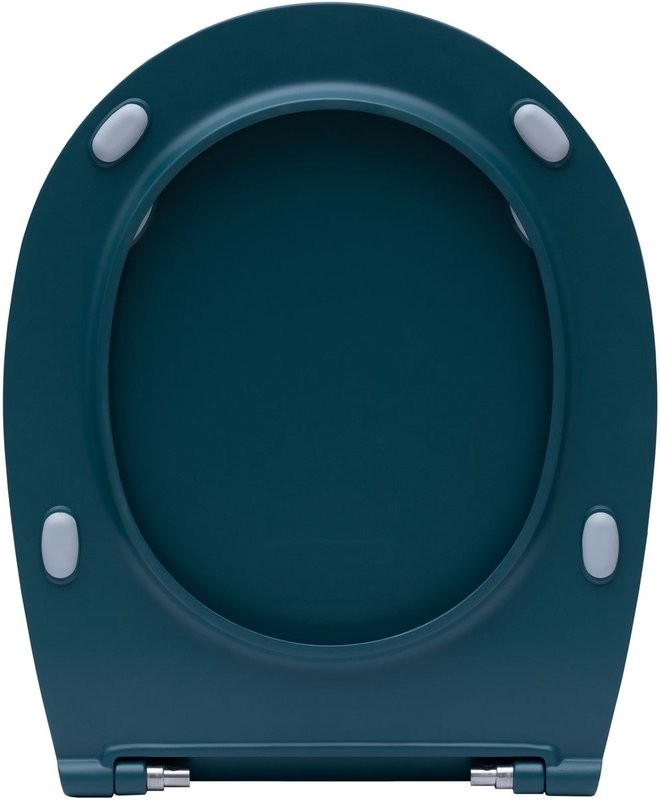 Унитаз подвесной Allen Brau Fantasy 4.11004.PT безободковый, с микролифтом, петроль