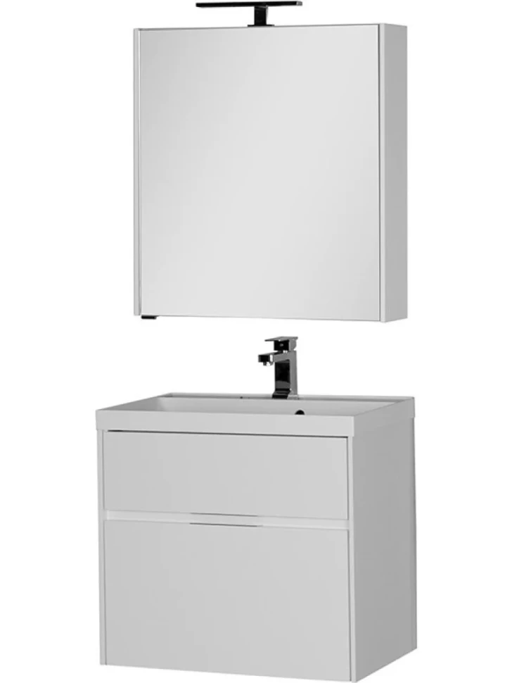 Зеркало-шкаф Aquanet Латина 70 белое