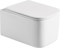 Унитаз подвесной Boheme Mane 970-SET-MW с крышкой-сиденьем с микролифтом