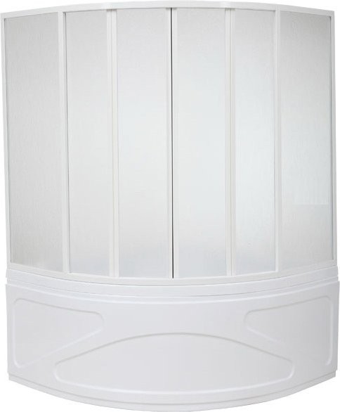 Шторка на ванну Bas Риола, 6 ств., пластик