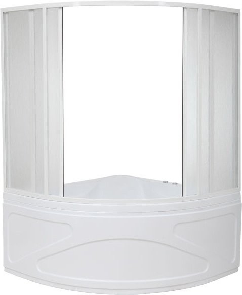 Шторка на ванну Bas Риола, 6 ств., пластик