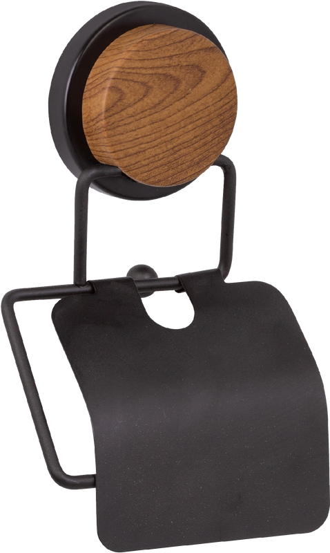 Держатель туалетной бумаги Fixsen Magic Wood FX-46010 с крышкой