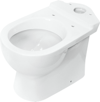 Унитаз-компакт напольный Sanita luxe Best Comfort с микролифтом, белый, зеленый