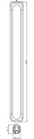 Душевая штанга Lemark LM8074CG