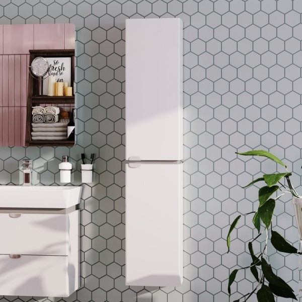 Шкаф пенал для ванной AQUATON Скай PRO R