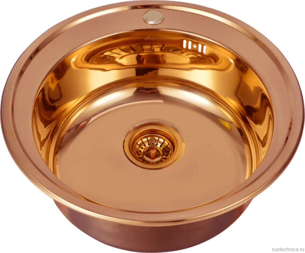 Мойка кухонная Seaman Eco Wien SWT-510 copper polish