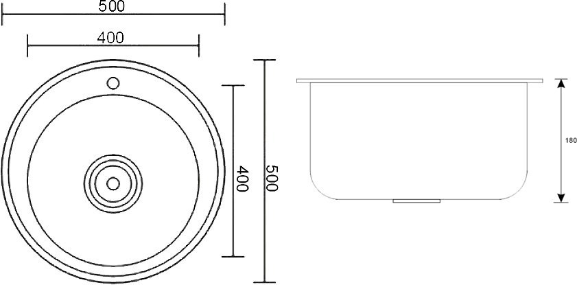Мойка кухонная Seaman Eco Wien SWT-510 copper polish