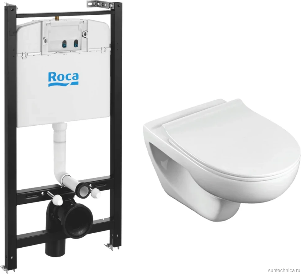 Комплект Roca Victoria 893105010 с микролифтом