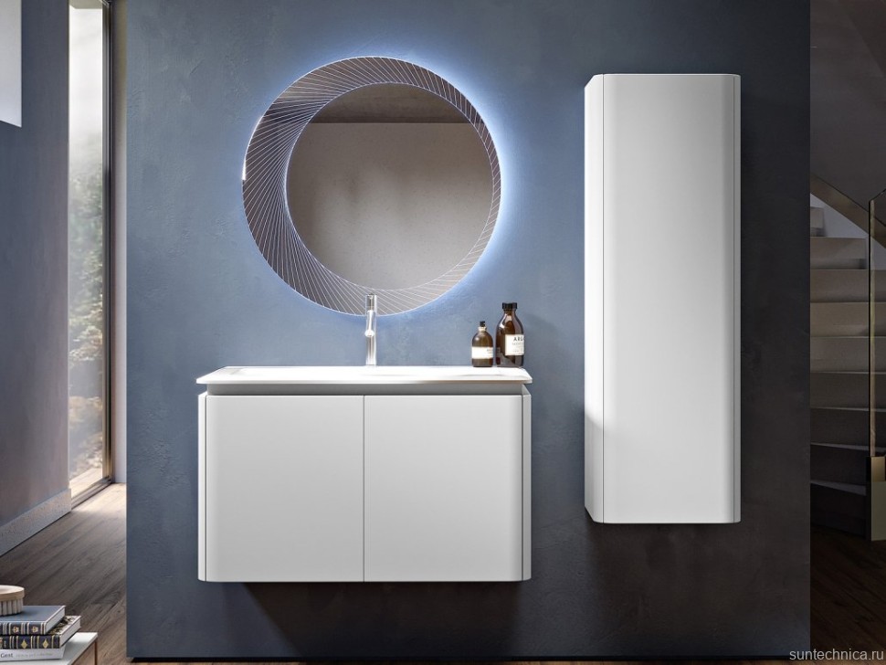 Зеркало круглое Cezares 45053 80x80 с LED-подсветкой