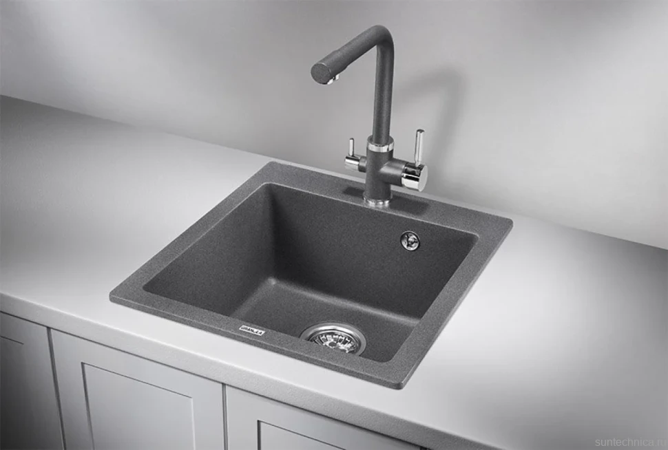 Мойка кухонная Granula 4651, графит
