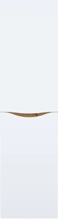 Шкаф пенал для ванной IDDIS Cloud белый, золотистый дуб