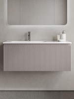 Тумба с раковиной Sancos Snob R 1.0 100, L doha soft