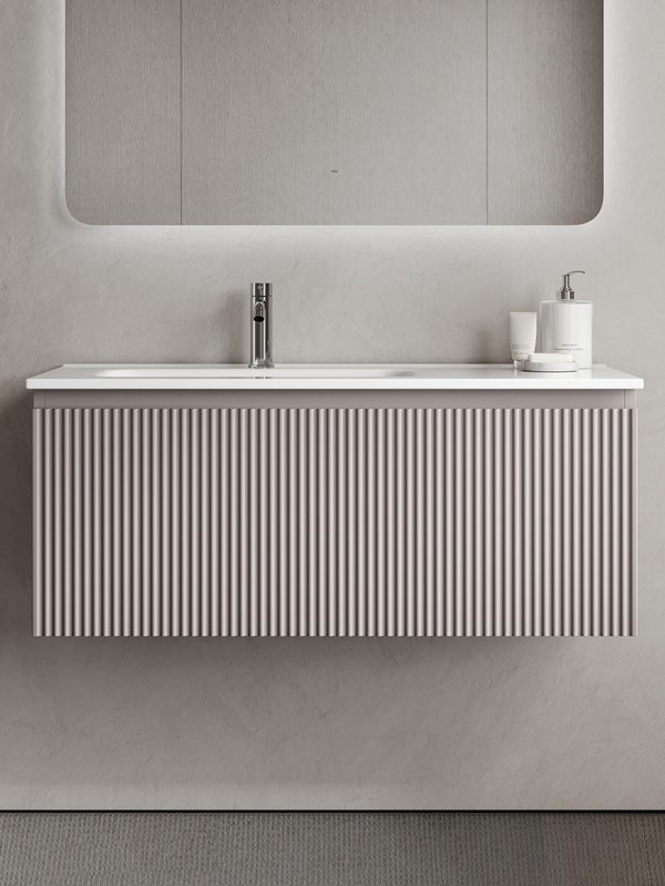 Тумба с раковиной Sancos Snob R 1.0 100, L doha soft