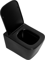 Комплект Унитаз подвесной BelBagno Ardente-c BB3202CHR-MB крышка BB3202SC-MB, безободковый, с микролифтом + Система инсталляции для унитазов BelBagno