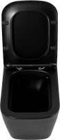 Комплект Унитаз подвесной BelBagno Ardente-c BB3202CHR-MB крышка BB3202SC-MB, безободковый, с микролифтом + Система инсталляции для унитазов BelBagno