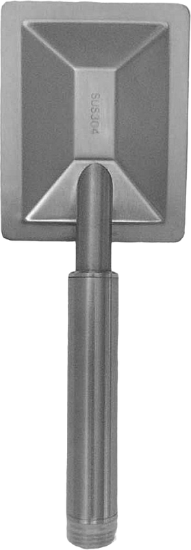 Смеситель с длинным изливом для ванны Fashun A52202 сатин