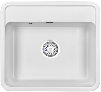 Мойка кухонная Granula Standart 5601, белый