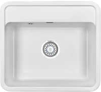 Мойка кухонная Granula Standart 5601, белый