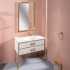 Мебель для ванной Armadi Art Monaco 100 белая, золото