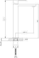 Смеситель для раковины Haiba HB803-2 HB11803-2