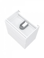 Тумба под раковину без столешницы Teymi Laina 70 напольная, матовая белая