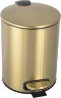 Мусорное ведро Boheme 10426-MG матовое золото