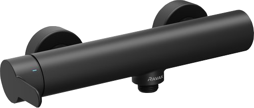 Смеситель для душа Ravak Puri X070187 черный матовый
