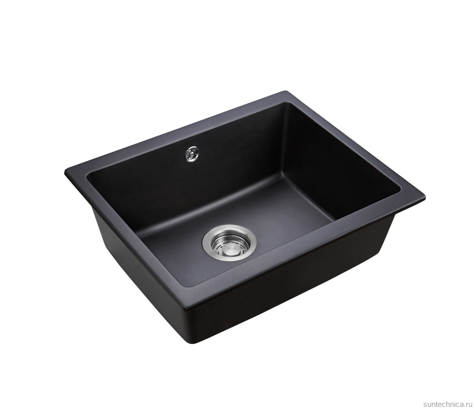 Мойка кухонная Emar Quartz EMQ-1555.P морион