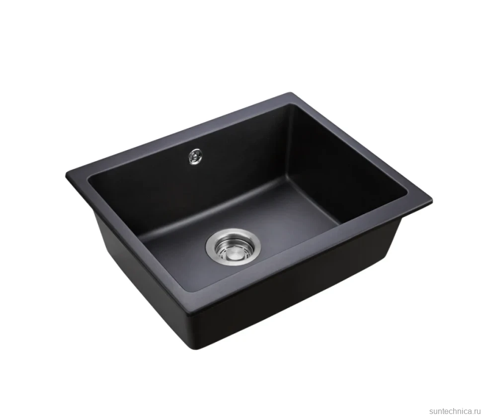 Мойка кухонная Emar Quartz EMQ-1555.P морион