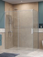 Душевой уголок BelBagno Soft Close-1 AH-1-160/100-C-Cr профиль хром