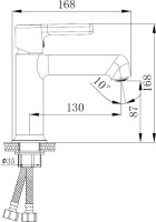 Смеситель для раковины Haiba HB10814-7