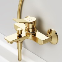 Смеситель для ванны с душем AM.PM X-Joy F85A10099 золото