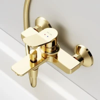 Смеситель для ванны с душем AM.PM X-Joy F85A10099 золото