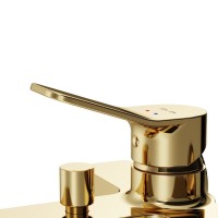 Смеситель для ванны с душем AM.PM X-Joy F85A10099 золото