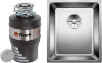 Комплект Мойка Blanco Andano 340-U + Измельчитель Bort Alligator Mega