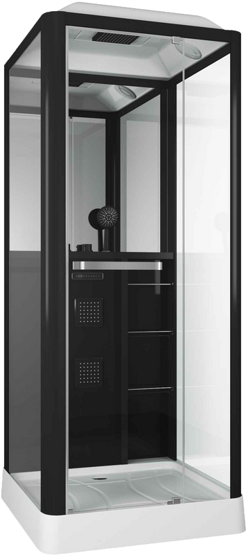 Душевая кабина Grossman GR-221 90x90 см черная