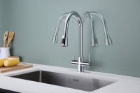 Смеситель для кухни Paulmark Lange 214212-CR, хром