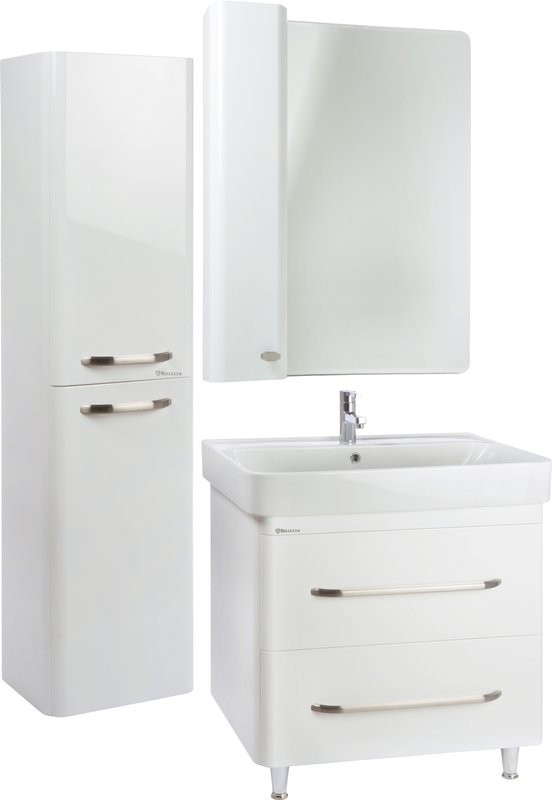 Зеркало Bellezza Олимпия 60 белое