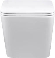 Комплект Унитаз подвесной Vincea Q-Line VT1-12 белый + Инсталляция Geberit Duofix Delta 458.149.21.1 с кнопкой смыва, хром + Звукоизоляция