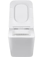 Комплект Унитаз подвесной Vincea Q-Line VT1-12 белый + Инсталляция Geberit Duofix Delta 458.149.21.1 с кнопкой смыва, хром + Звукоизоляция