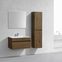 Мебель для ванной комнаты Vincea Chiara 80 дуб табак Мебель для ванной комнаты Vincea Chiara 80 дуб табак
