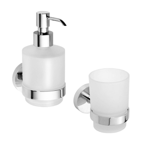 Набор Стакан Bemeta Omega 104110012 + Дозатор 104109102