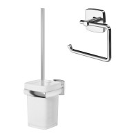 Набор Держатель AM.PM Gem A9034100 + Ершик A9033400 Набор Держатель AM.PM Gem A9034100 + Ершик A9033400