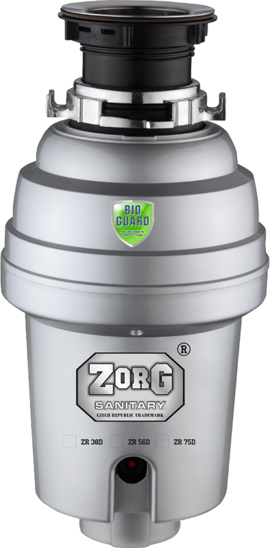 Комплект Мойка AQUATON Амира серая + Измельчитель Zorg Inox D