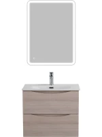 Мебель для ванной комнаты BelBagno Marino-cer-n 60 подвесна, rovere grigio