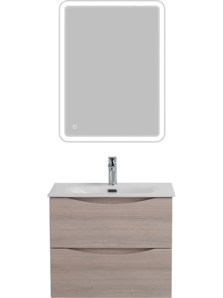 Мебель для ванной комнаты BelBagno Marino-cer-n 60 подвесна, rovere grigio