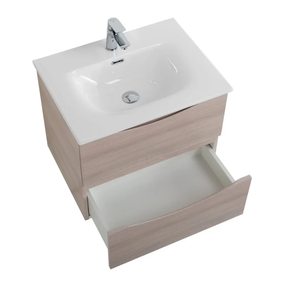 Мебель для ванной комнаты BelBagno Marino-cer-n 60 подвесна, rovere grigio
