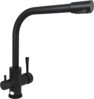Смеситель для кухни Kaiser Merkur 26044-12 черный мрамор Смеситель для кухни Kaiser Merkur 26044-12 черный мрамор