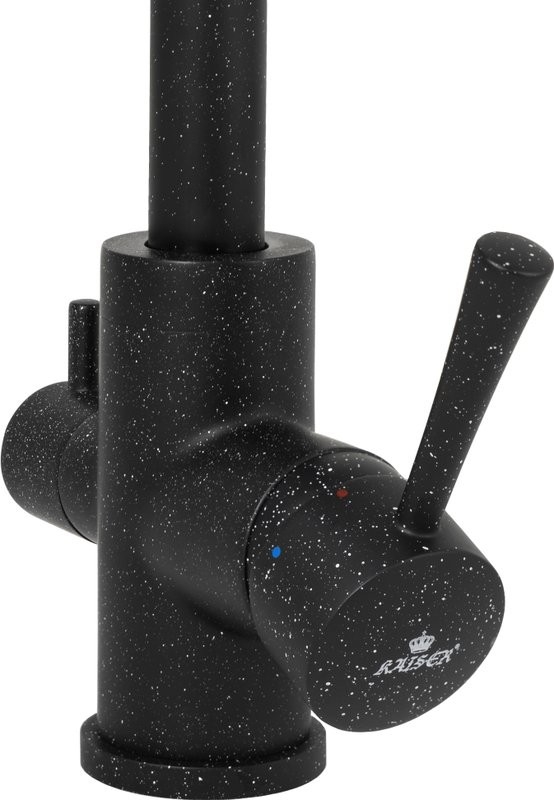 Смеситель для кухни Kaiser Merkur 26044-12 черный мрамор