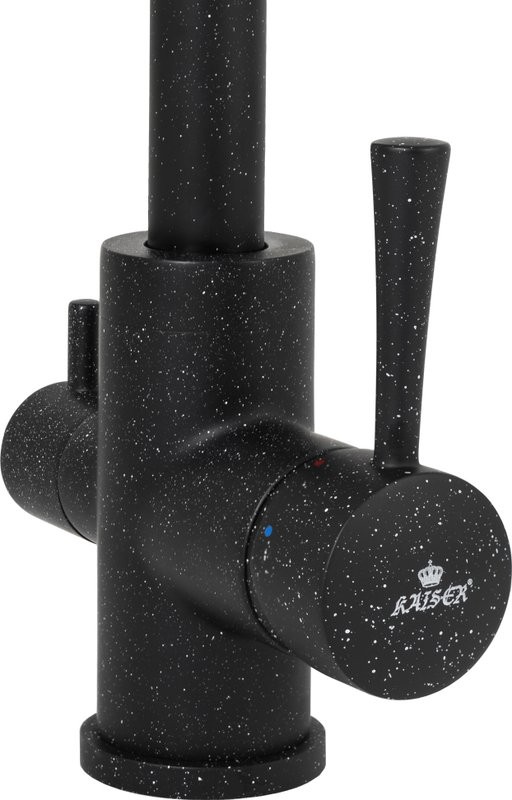Смеситель для кухни Kaiser Merkur 26044-12 черный мрамор